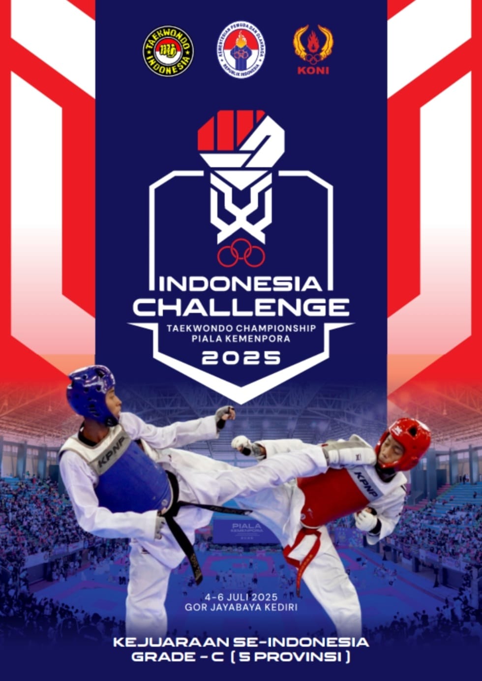 Ajang Pertarungan Prestasi Taekwondo di Tanah Air Taekwondo Indonesia Dojang ETC MUNTILAN