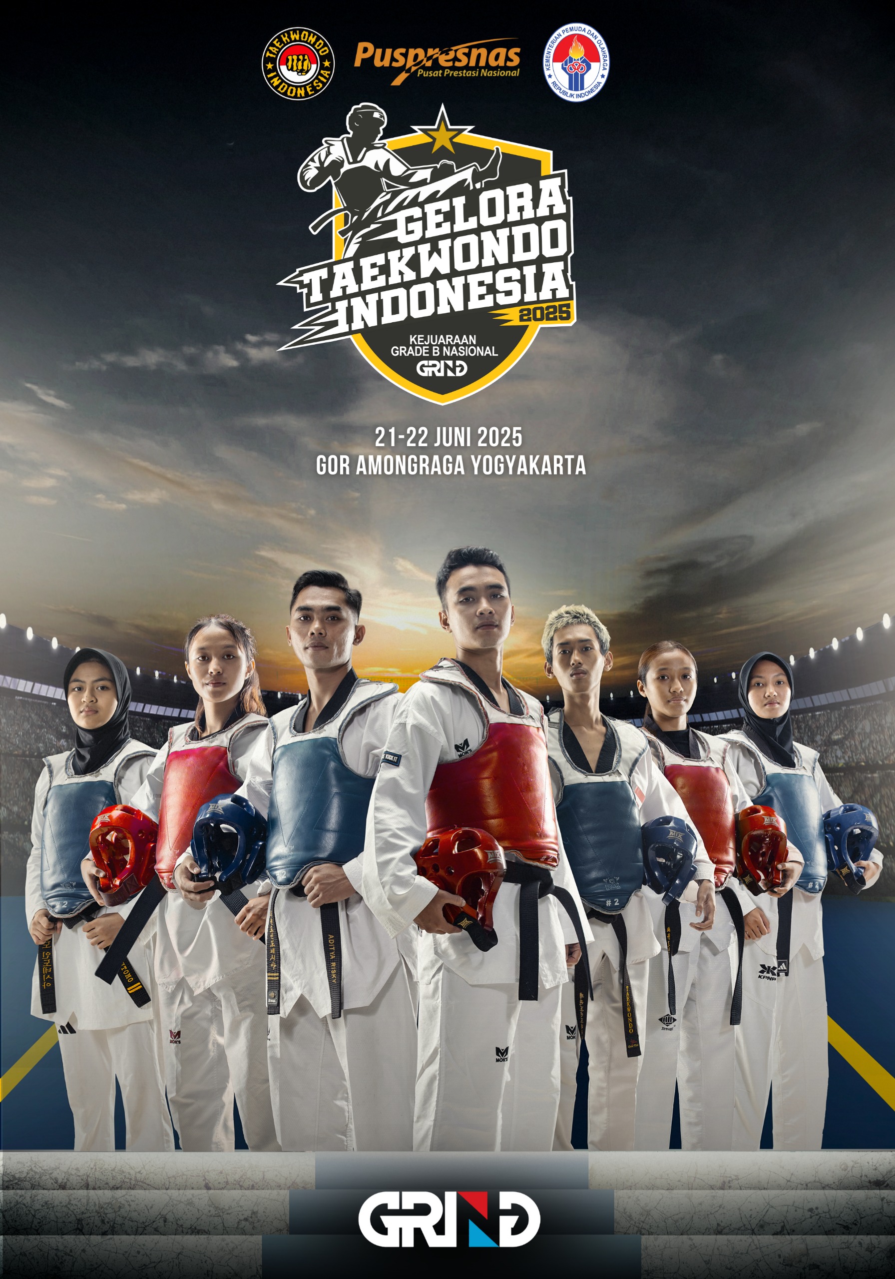 Panggung Juara Taekwondo Indonesia Taekwondo Indonesia Dojang ETC MUNTILAN